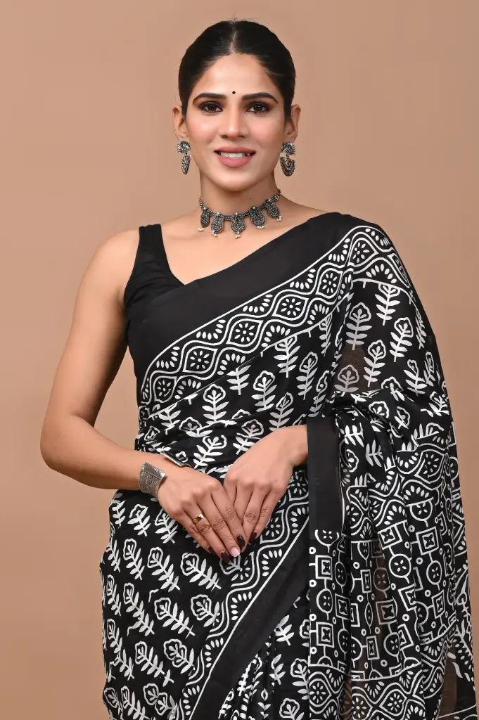 Pure Cotton Saree – Soft, Breathable & Everyday Comfort