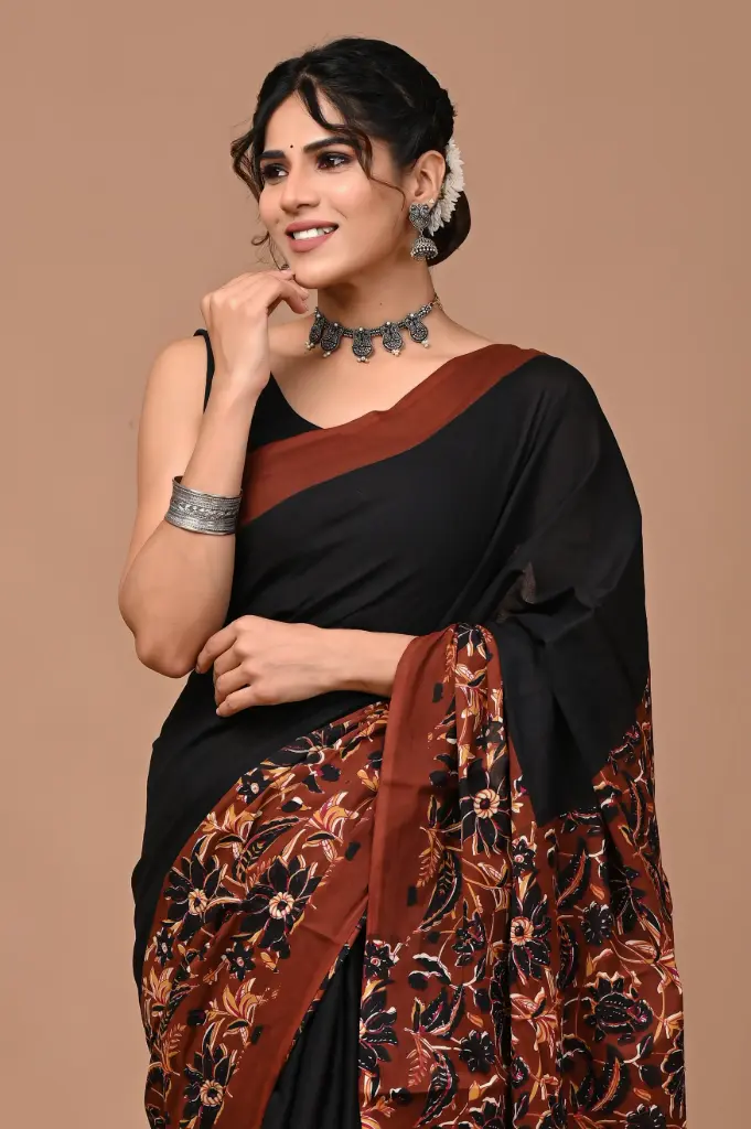 Pure Cotton Saree – Soft, Breathable & Everyday Comfort