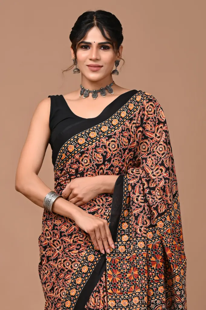 Pure Cotton Saree – Soft, Breathable & Everyday Comfort