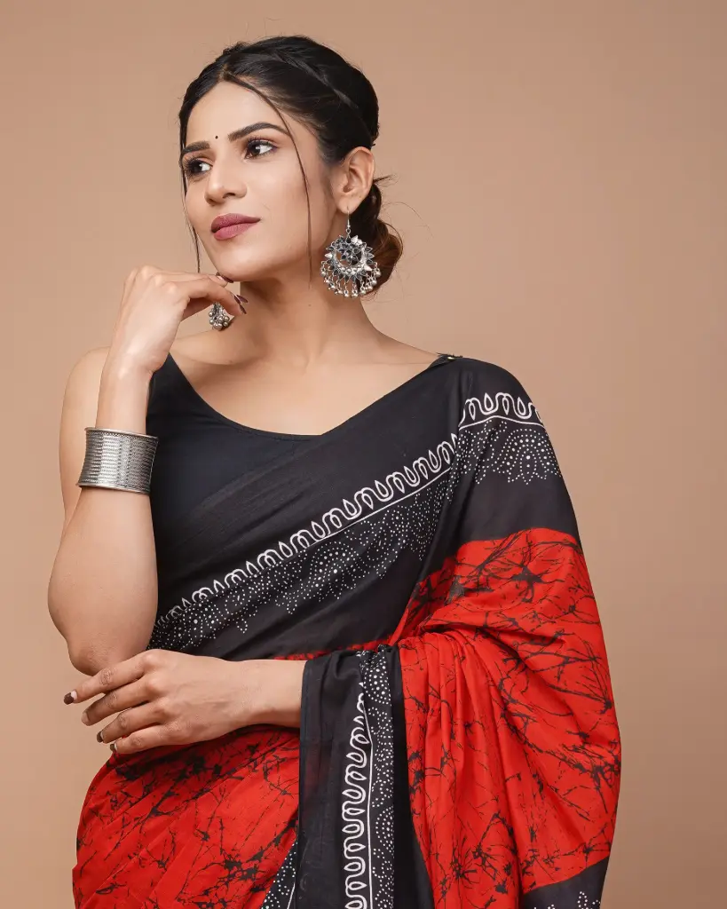 Pure Cotton Saree – Soft, Breathable & Everyday Comfort