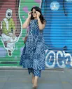 Women Cotton Printed Kurta Palazzo Set