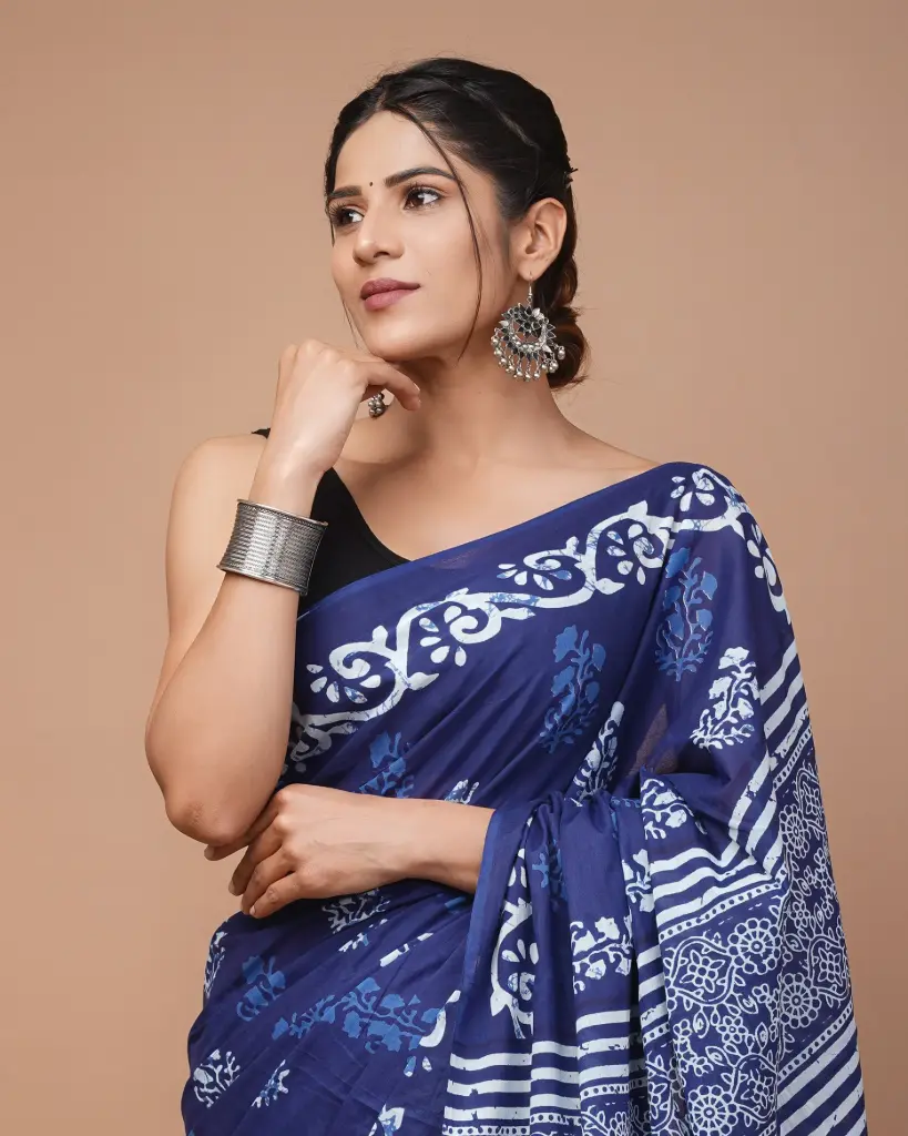 Pure Cotton Saree – Soft, Breathable & Everyday Comfort