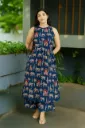 Women Cotton Printed Kurta Palazzo Set
