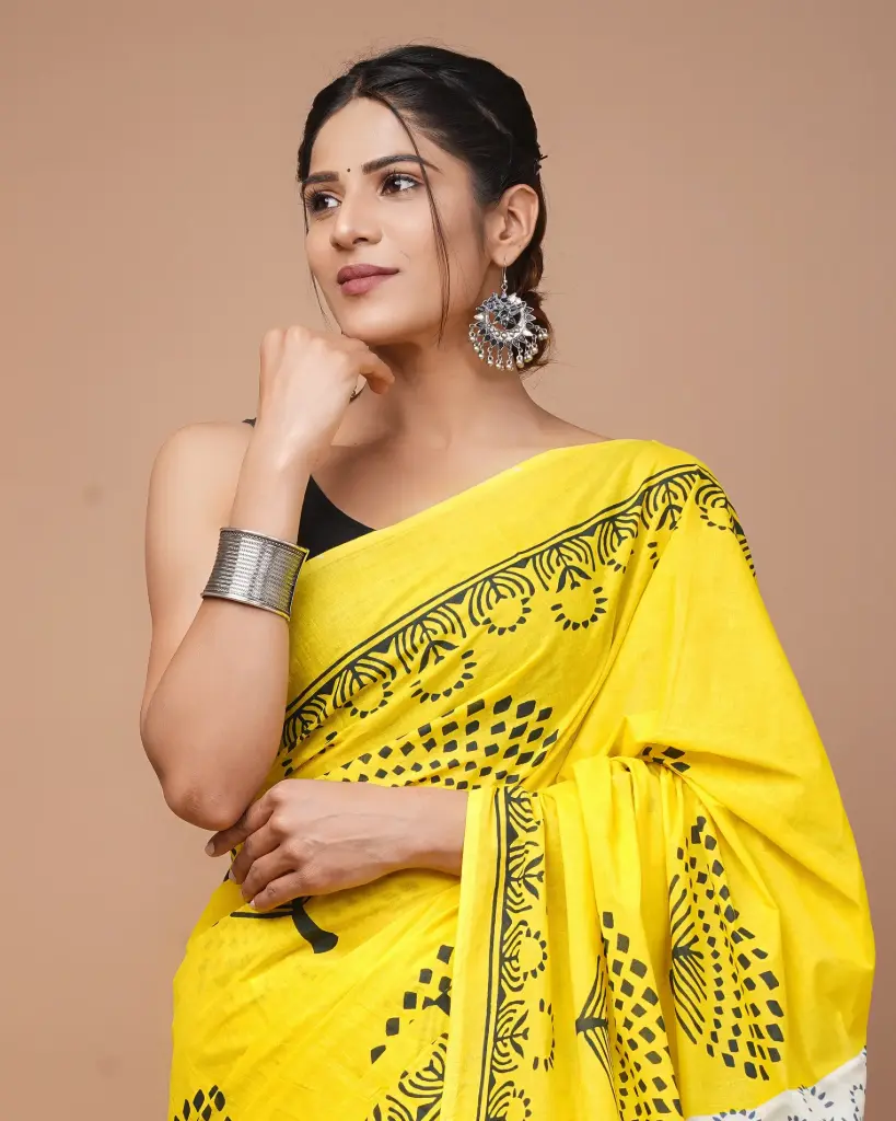 Pure Cotton Saree – Soft, Breathable & Everyday Comfort
