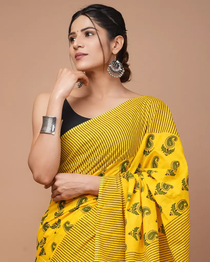 Pure Cotton Saree – Soft, Breathable & Everyday Comfort