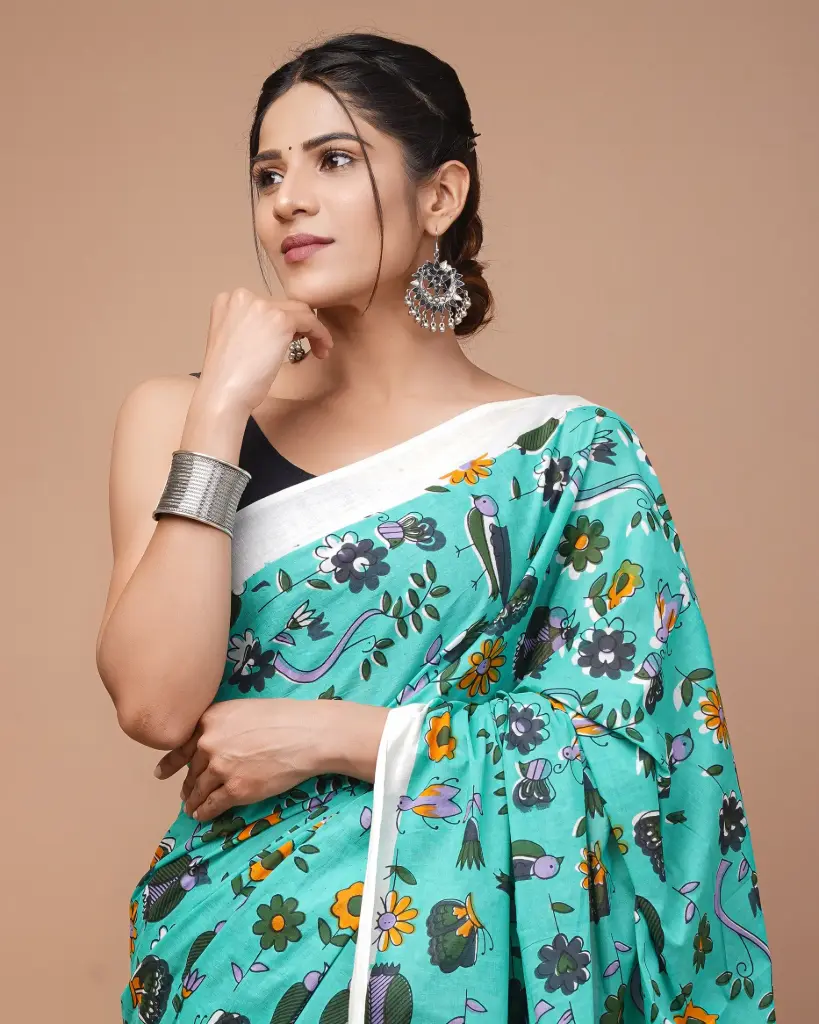 Pure Cotton Saree – Soft, Breathable & Everyday Comfort 