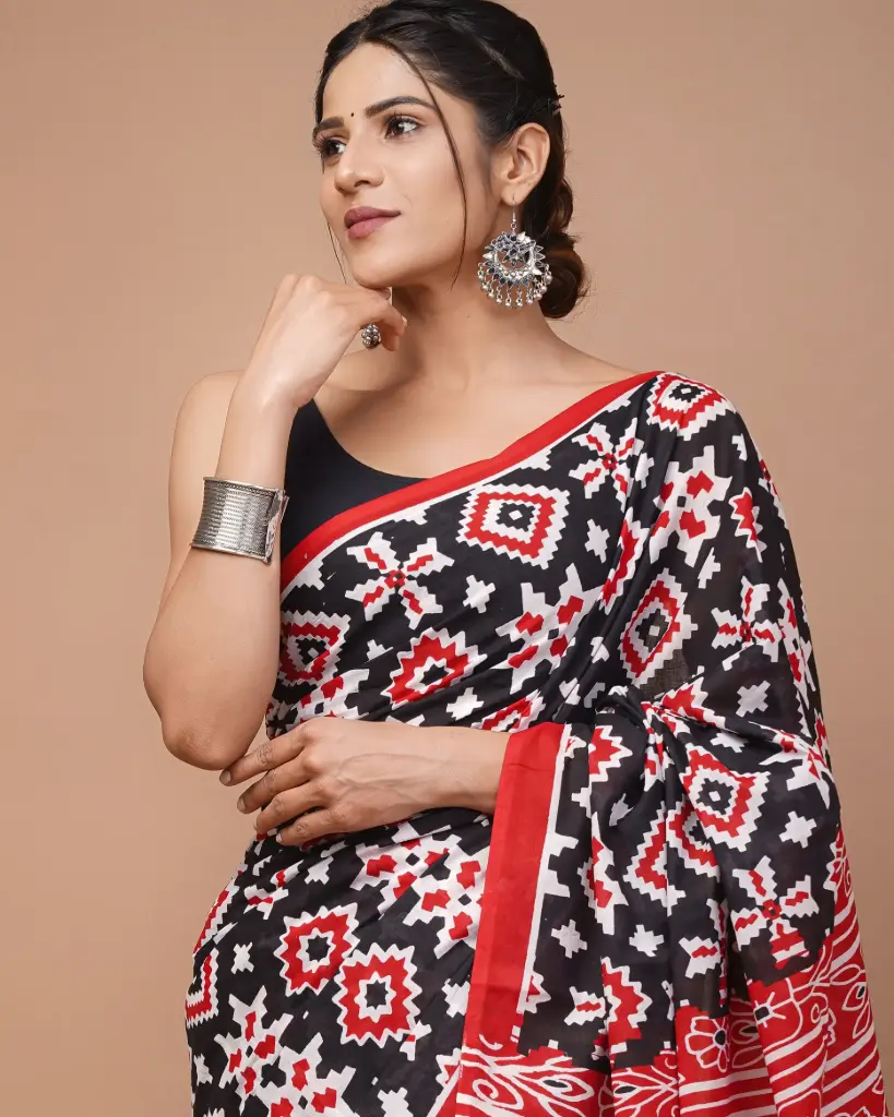 Pure Cotton Saree – Soft, Breathable & Everyday Comfort