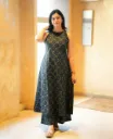 Women Cotton Printed Kurta Palazzo Set