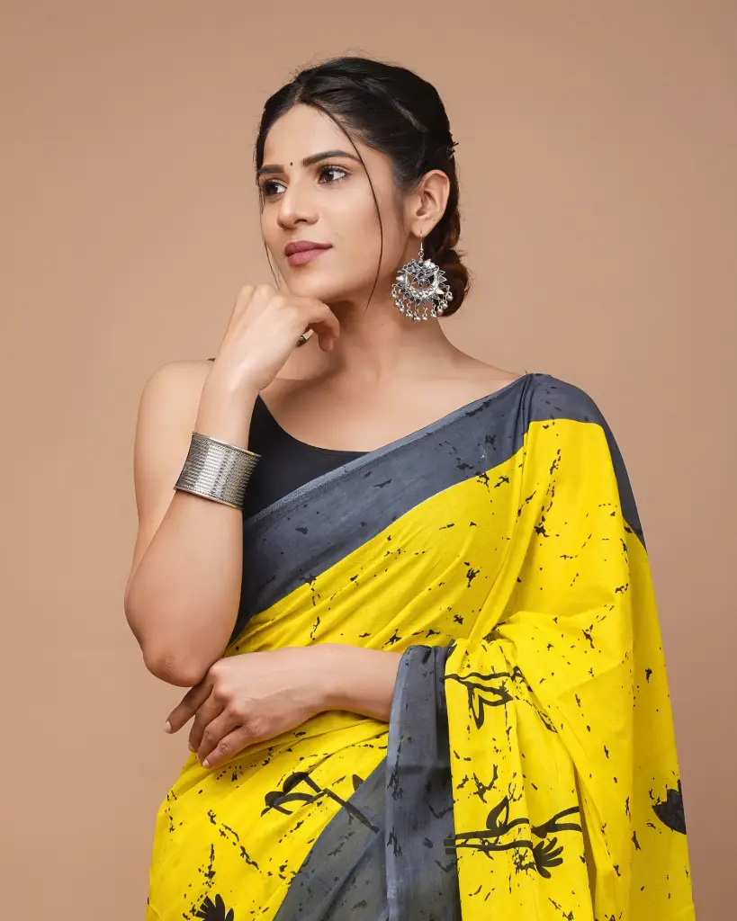 Pure Cotton Saree – Soft, Breathable & Everyday Comfort