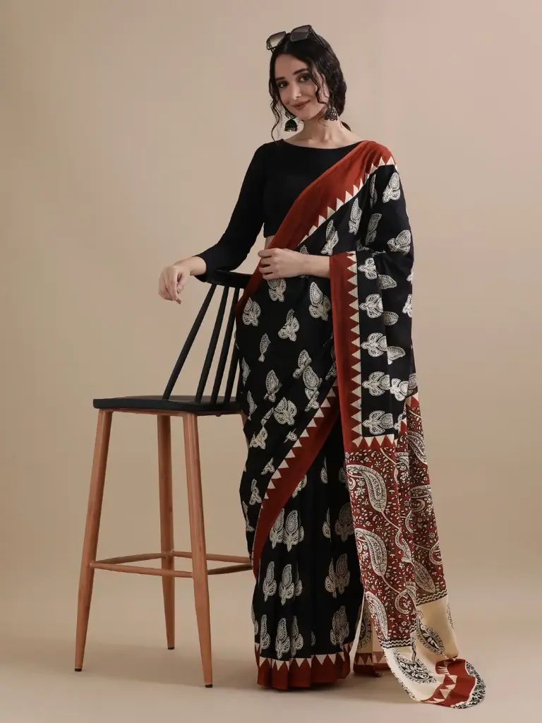 cotton mul mul saree 