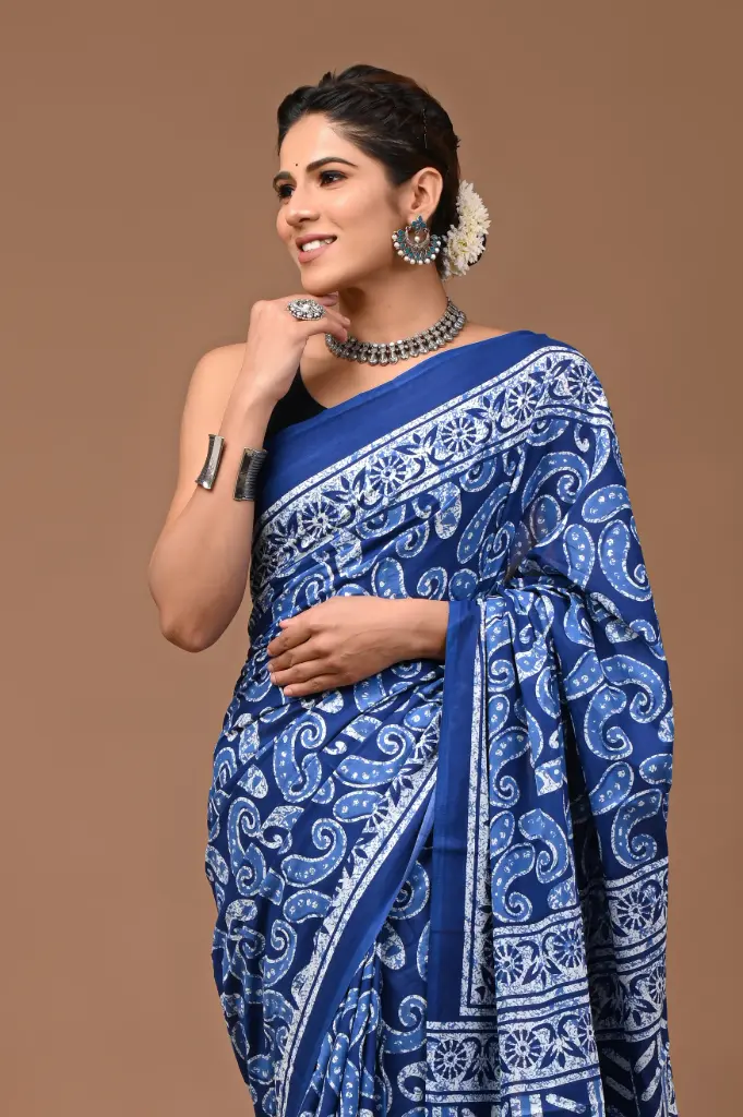 Pure Cotton Saree – Soft, Breathable & Everyday Comfort  