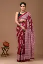Cotton mul mul saree