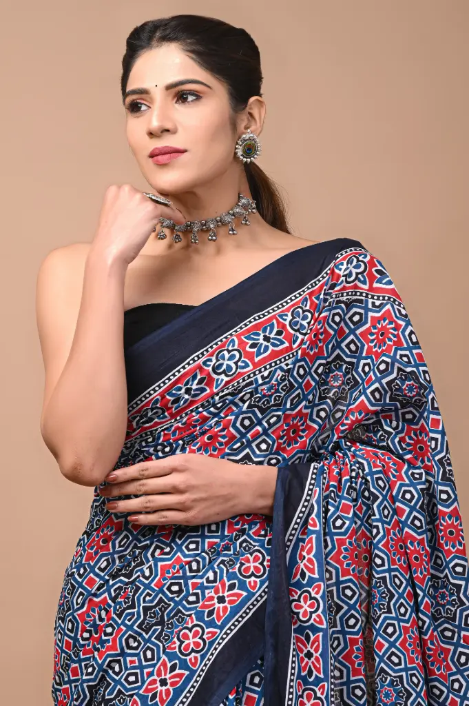 Pure Cotton Saree – Soft, Breathable & Everyday Comfort 