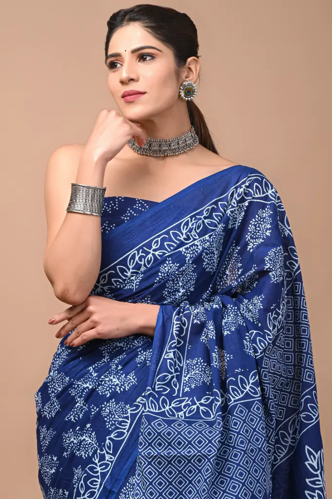 Pure Cotton Saree – Soft, Breathable & Everyday Comfort 