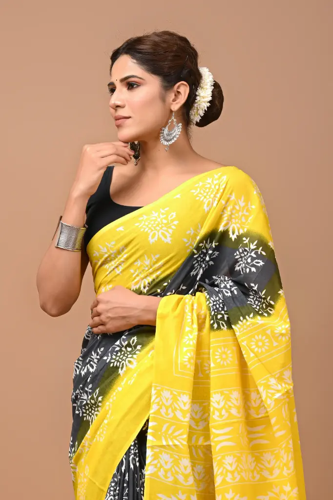 Pure Cotton Saree – Soft, Breathable & Everyday Comfort 