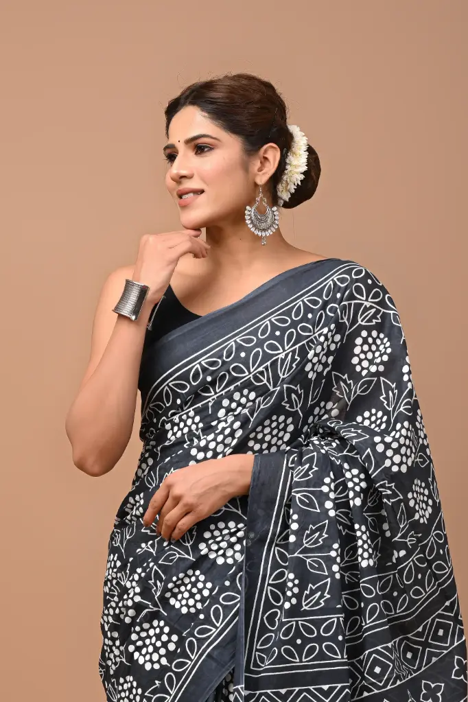 Pure Cotton Saree – Soft, Breathable & Everyday Comfort 