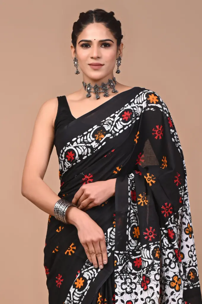 Pure Cotton Saree – Soft, Breathable & Everyday Comfort