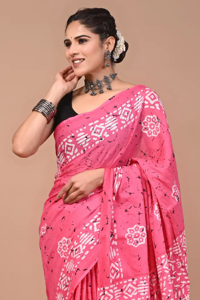 Pure Cotton Saree – Soft, Breathable & Everyday Comfort