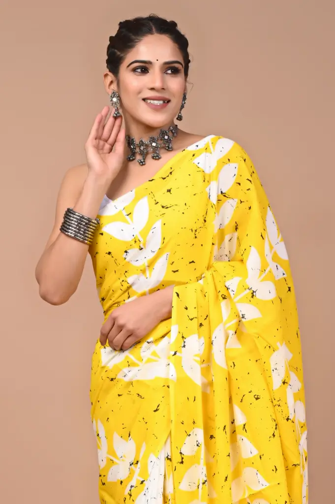 Pure Cotton Saree – Soft, Breathable & Everyday Comfort