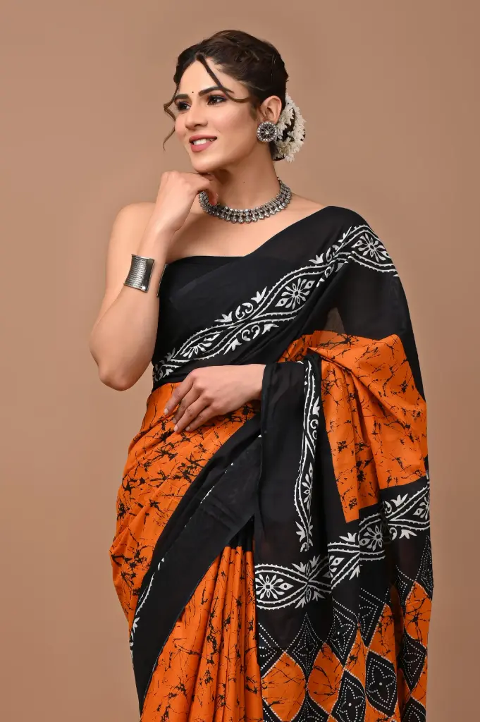 Pure Cotton Saree – Soft, Breathable & Everyday Comfort