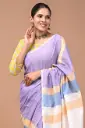 Premium Khadi Cotton Saree with Extra Blouse – Summer Special
