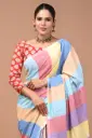Premium Khadi Cotton Saree with Extra Blouse – Summer Special