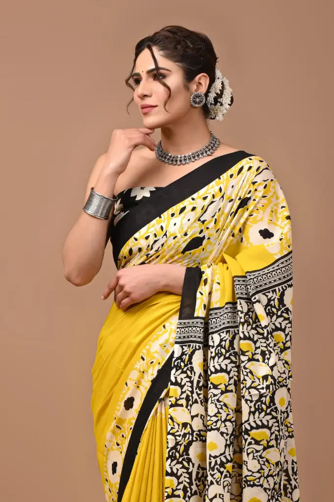 Pure Cotton Saree – Soft, Breathable & Everyday Comfort