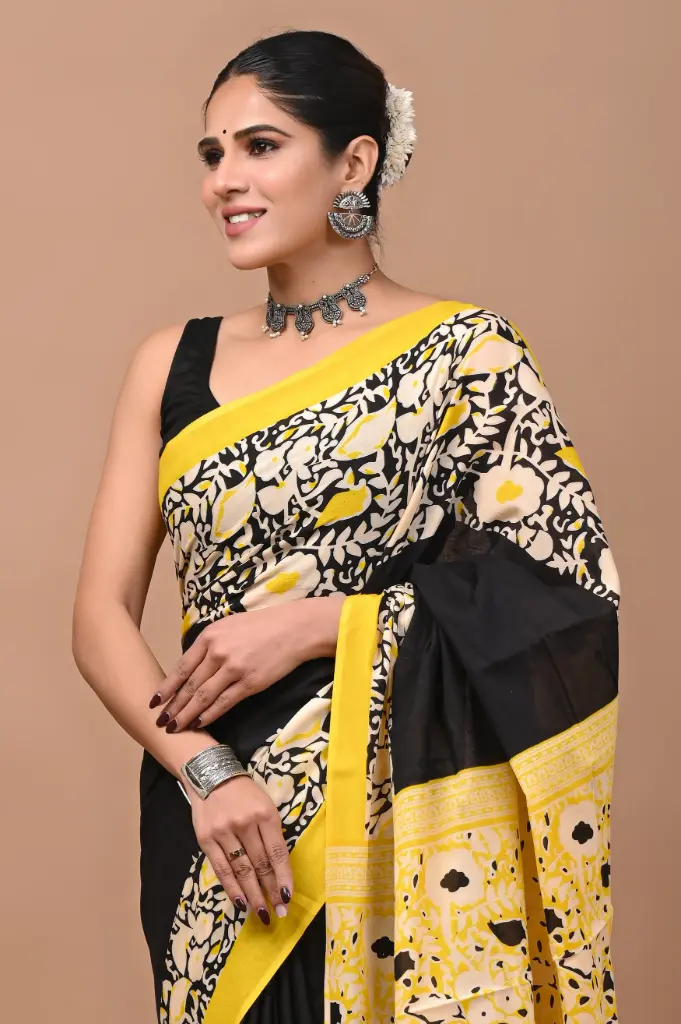 Pure Cotton Saree – Soft, Breathable & Everyday Comfort 