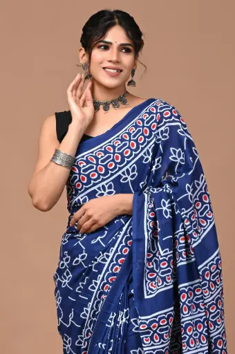 Pure Cotton Saree – Soft, Breathable & Everyday Comfort 