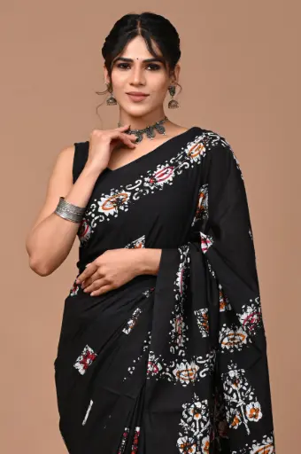Pure Cotton Saree – Soft, Breathable & Everyday Comfort