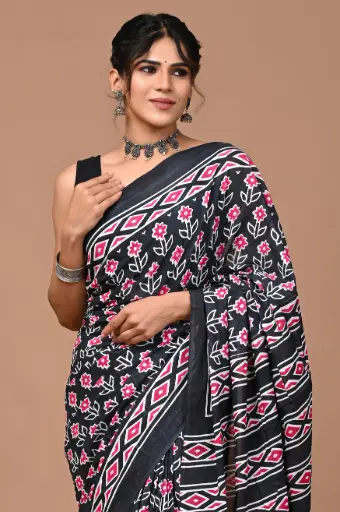 Pure Cotton Saree – Soft, Breathable & Everyday Comfort