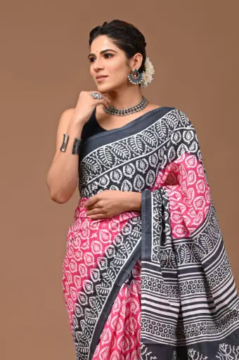 Premium Cotton Saree – Lightweight & Skin-Friendly