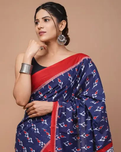 Pure Cotton Saree – Soft, Breathable & Everyday Comfort