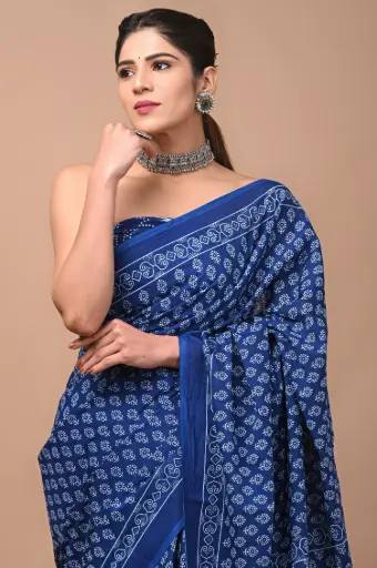 Pure Cotton Saree – Soft, Breathable & Everyday Comfort