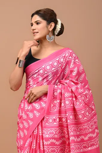 Pure Cotton Saree – Soft, Breathable & Everyday Comfort
