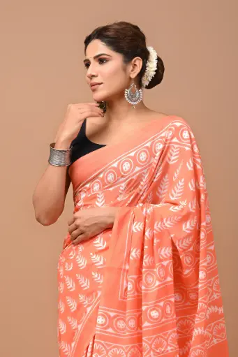 Pure Cotton Saree – Soft, Breathable & Everyday Comfort 