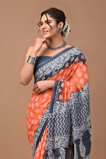Pure Cotton Saree – Soft, Breathable & Everyday Comfort