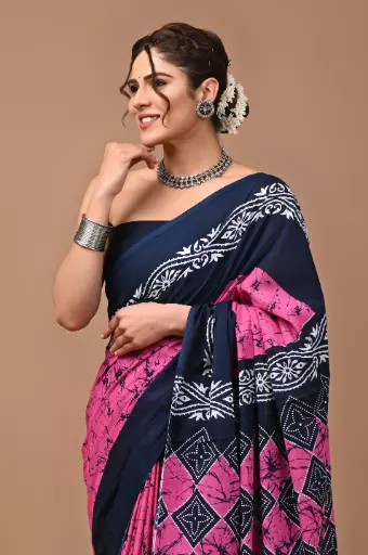 Pure Cotton Saree – Soft, Breathable & Everyday Comfort
