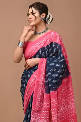 Pure Cotton Saree – Soft, Breathable & Everyday Comfort