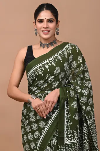 Pure Cotton Saree – Soft, Breathable & Everyday Comfort