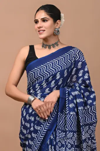 Pure Cotton Saree – Soft, Breathable & Everyday Comfort